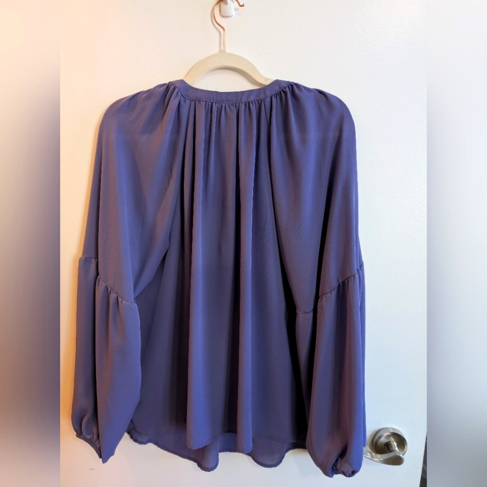 TORRID - Women's Purple Blouse (00) - Picture 4 of 4